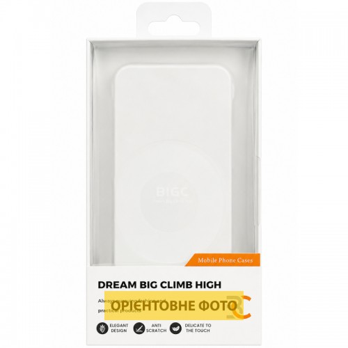 Чехол PC Slim Matte with Magnetic Fit (кнопка камеры) для Apple iPhone 16 (6.1") Белый