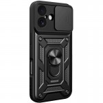 Чохол Ummi Camshield Serge Ring для Apple iPhone 17 (6.3") Чорний / Black