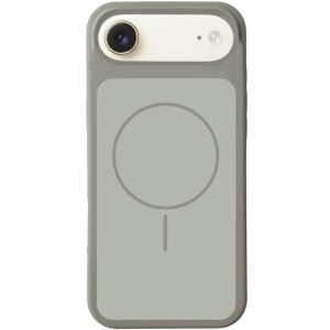 Чохол Silk Duo Color (AA) NO LOGO with Magnetic Fit для Apple iPhone 17 Air (6.5") Gray