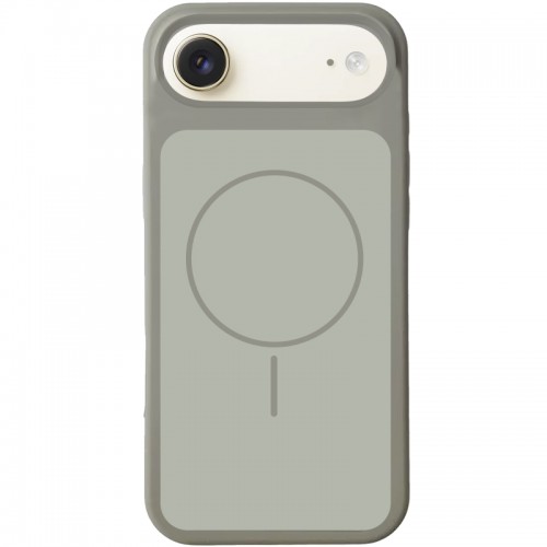 Чохол Silk Duo Color (AA) NO LOGO with Magnetic Fit для Apple iPhone 17 Air (6.5") Gray