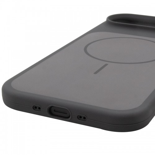 Чохол Silk Duo Color (AA) NO LOGO with Magnetic Fit для Apple iPhone 17 Air (6.5") Gray