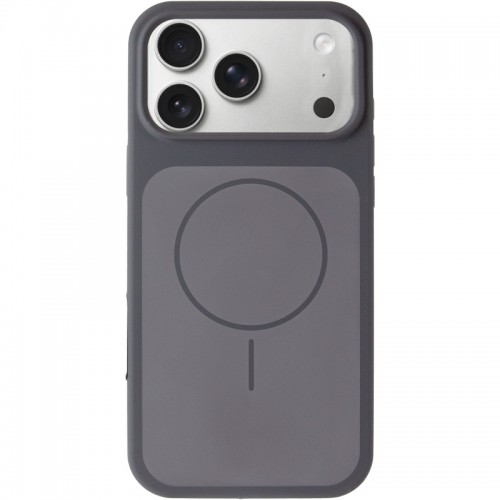 Чохол Silk Duo Color (AA) NO LOGO with Magnetic Fit для Apple iPhone 17 Pro (6.3") Gray