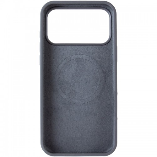 Чохол Silk Duo Color (AA) NO LOGO with Magnetic Fit для Apple iPhone 17 Pro (6.3") Gray