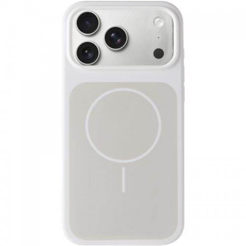 Чохол Silk Duo Color (AA) NO LOGO with Magnetic Fit для Apple iPhone 17 Pro Max (6.9") White
