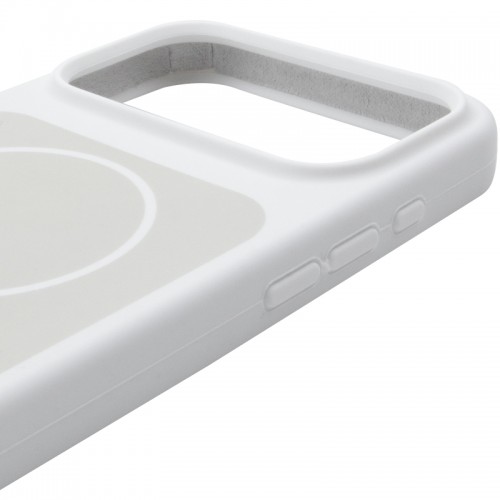 Чохол Silk Duo Color (AA) NO LOGO with Magnetic Fit для Apple iPhone 17 Pro Max (6.9") White