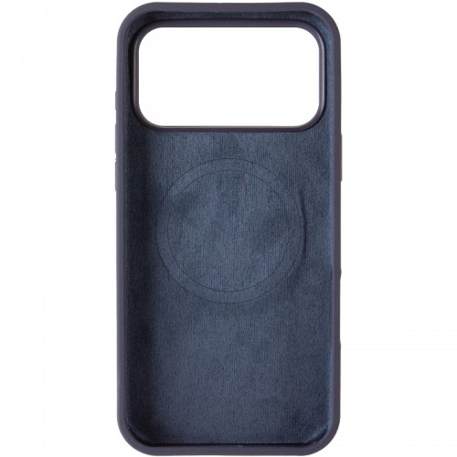 Чохол Silk Duo Color (AA) NO LOGO with Magnetic Fit для Apple iPhone 17 Pro Max (6.9") Midnight Blue
