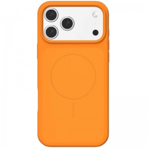 Чохол Silk Duo Color (AA) NO LOGO with Magnetic Fit для Apple iPhone 17 Pro Max (6.9") Orange
