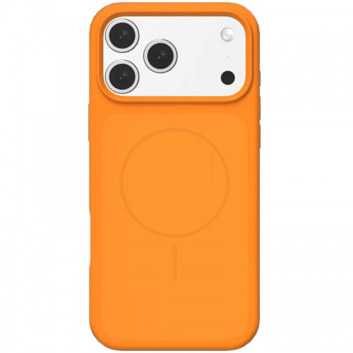 Чохол Silk Duo Color (AA) NO LOGO with Magnetic Fit для Apple iPhone 17 Pro Max (6.9") Orange