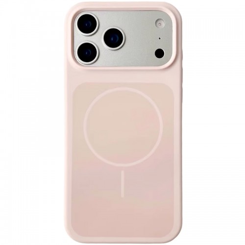 Чохол Silk Duo Color (AA) NO LOGO with Magnetic Fit для Apple iPhone 17 Pro Max (6.9") Pink