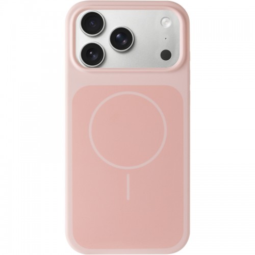 Чохол Silk Duo Color (AA) NO LOGO with Magnetic Fit для Apple iPhone 17 Pro Max (6.9") Pink