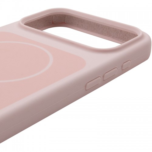 Чохол Silk Duo Color (AA) NO LOGO with Magnetic Fit для Apple iPhone 17 Pro Max (6.9") Pink