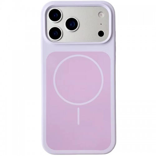 Чохол Silk Duo Color (AA) NO LOGO with Magnetic Fit для Apple iPhone 17 Pro Max (6.9") Lilac