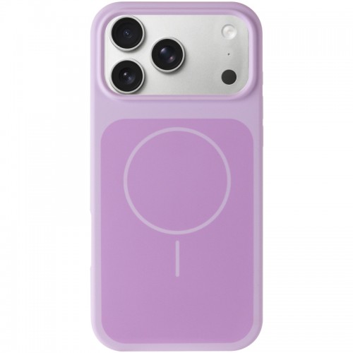 Чохол Silk Duo Color (AA) NO LOGO with Magnetic Fit для Apple iPhone 17 Pro Max (6.9") Lilac