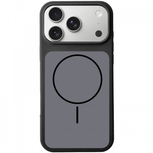 Чохол Silk Duo Color (AA) NO LOGO with Magnetic Fit для Apple iPhone 17 Pro Max (6.9") Black