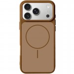 Чохол Silk Duo Color (AA) NO LOGO with Magnetic Fit для Apple iPhone 17 Pro Max (6.9") Brown