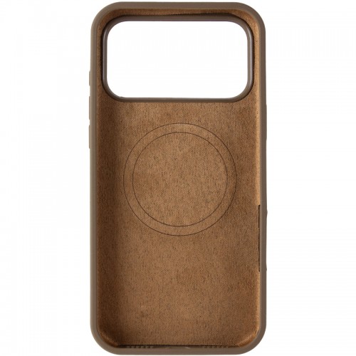 Чохол Silk Duo Color (AA) NO LOGO with Magnetic Fit для Apple iPhone 17 Pro Max (6.9") Brown