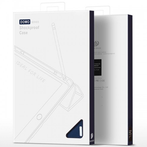 Чехол Dux Ducis Domo для Apple iPad 10.9" (2022-24) / 11" (A16) 2025 Черный