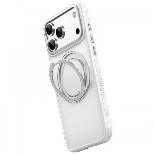 Чехол Ummi Stylish with MagSafe Ring для Apple iPhone 17 (6.3") White