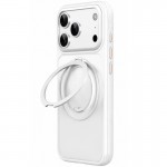 Чехол Ummi Stylish with MagSafe Ring для Apple iPhone 17 Pro / 18 Pro (6.3") Белый