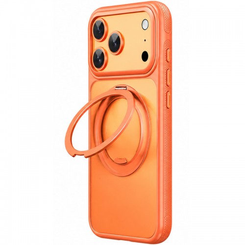 Чехол Ummi Stylish with MagSafe Ring для Apple iPhone 17 Pro Max / 18 Pro Max (6.9") Оранжевый