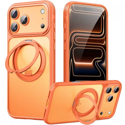 Чехол Ummi Stylish with MagSafe Ring для Apple iPhone 17 Pro Max / 18 Pro Max (6.9") Оранжевый