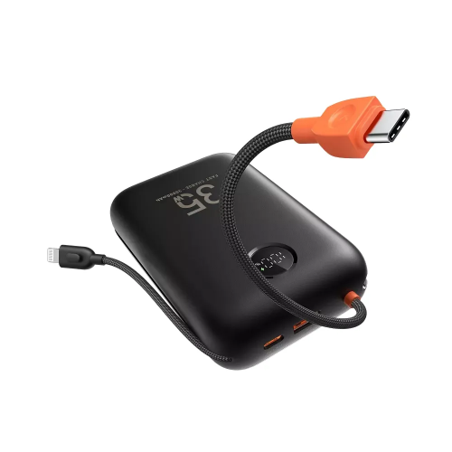 Зовнішній акумулятор VEGER Built-In 2 cables Ultra Mini 30000mAh (VG-W3018)