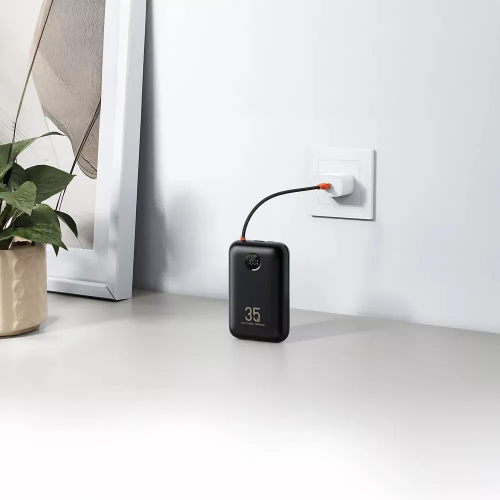 Зовнішній акумулятор VEGER Built-In 2 cables Ultra Mini 30000mAh (VG-W3018)