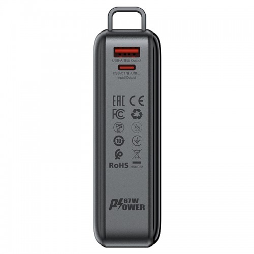 Зовнішній акумулятор ACEFAST M4 PD67W power bank 20000mAh Black (6974316282723)