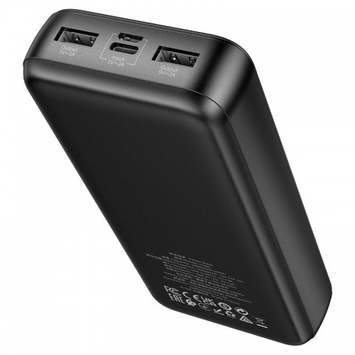 Внешний аккумулятор HOCO J128A Powerful power bank (20000mAh) Black (6942007621175)