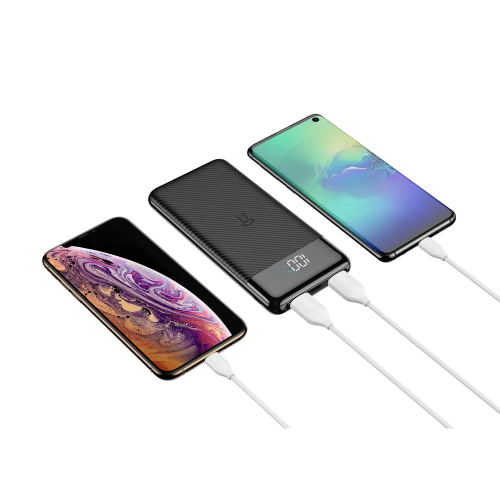 Зовнішній акумулятор VEGER 10000mAh 3.7V With LCD Display (VG-W1087)