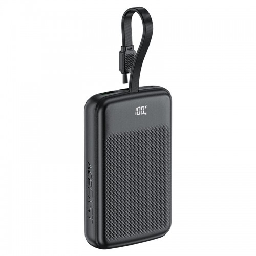 Зовнішній акумулятор ACEFAST M13 PD22.5W power bank with cable 10000mAh Black (6974316283959)