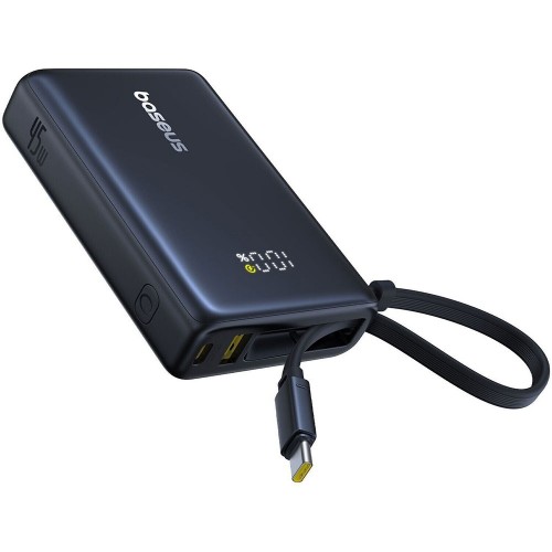 Зовнішній акумулятор Baseus PicoGo Digital Display Power Bank 10000mAh 45W Cosmic Black (P10076803123-00)