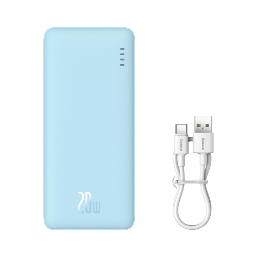 Зовнішній акумулятор Baseus Airpow Fast Charge Power Bank 10000mAh 20W Galaxy Blue (P10022801313-00)