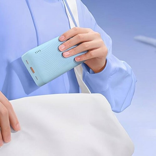 Зовнішній акумулятор Baseus Airpow Fast Charge Power Bank 10000mAh 20W Galaxy Blue (P10022801313-00)