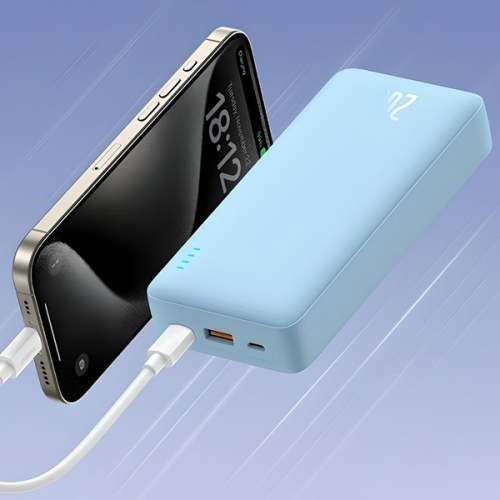 Зовнішній акумулятор Baseus Airpow Fast Charge Power Bank 10000mAh 20W Galaxy Blue (P10022801313-00)