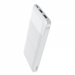 Внешний аккумулятор HOCO J72 Easy travel power bank (10000mAh) White (6931474738387)