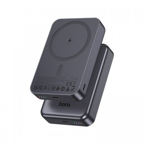 Зовнішній акумулятор HOCO J160A Original PD20W magnetic power bank(10000mAh) Black (6942007664097)