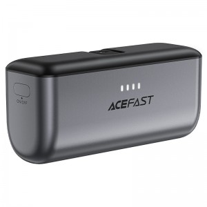 Зовнішній акумулятор ACEFAST M9-5000 PD20W capsule power bank Black (6974316283201)