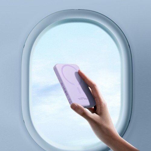 Зовнішній акумулятор Baseus Magnetic Mini Wireless Fast Charge Power Bank 5000mAh 20W Nebula Purple (P10022107513-00)