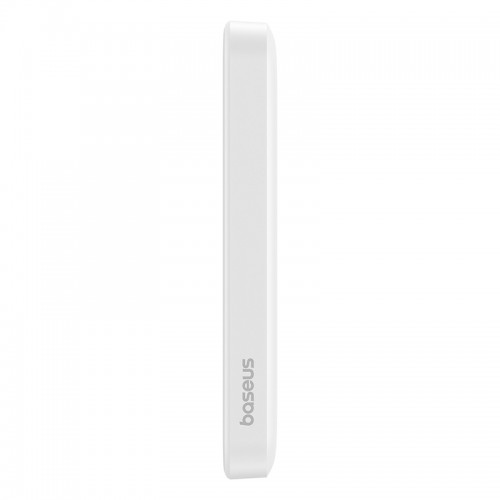 Зовнішній акумулятор Baseus Magnetic Mini Wireless Fast Charge Power Bank 5000mAh 20W Stellar White（With Simple Series Charging Cable Type-C to Typ (P10022107223-00)