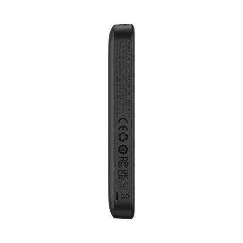 Зовнішній акумулятор Baseus Magnetic Mini Air Wireless Fast Charge Power Bank 6000mAh 20W Cluster Black（With Simple Series Charging Cable Type-C to (P10059002113-00)