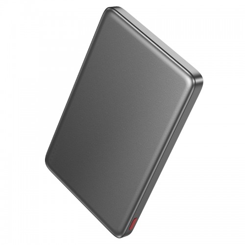 Внешний аккумулятор HOCO Q26 Joy PD20W magnetic fast charging power bank (5000mAh) metal gray