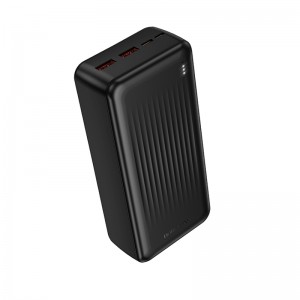 Зовнішній акумулятор BOROFONE BJ80B Clever 22.5W+PD20W fully compatible power bank(30000mAh) Black (6941991121630)