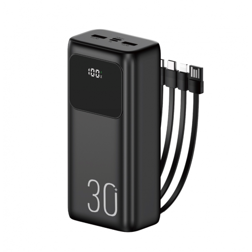 Зовнішній акумулятор WUW Y31 30000mAh Black (Y31)