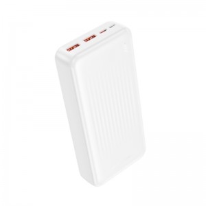 Зовнішній акумулятор BOROFONE BJ80A Clever 22.5W+PD20W fully compatible power bank (20000mAh) White