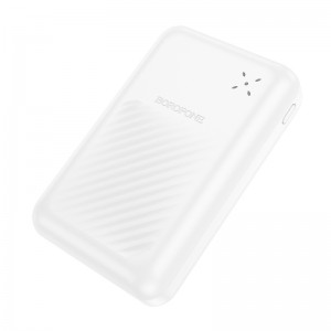 Зовнішній акумулятор BOROFONE BJ30A Starlight 22.5W+PD20W fully compatible power bank (20000mAh) White