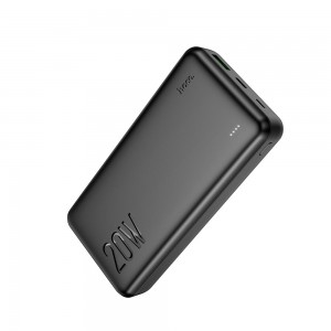 Зовнішній акумулятор HOCO J87A Tacker PD20W+QC3.0 power bank (20000mAh) Black