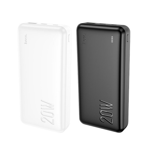 Зовнішній акумулятор HOCO J87A Tacker PD20W+QC3.0 power bank (20000mAh) Black