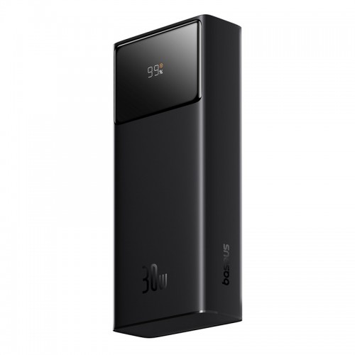 Внешний аккумулятор Baseus Star-Lord Digital Display Fast Charging Power Bank 20000mAh 30W Cluster Black (With Simple Series Charging Cable USB to Type-C 3A 0.3m) (P10022904113-00)