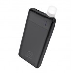 Повербанк Wuw Y162 10000 mAh Led  LED фонарик Black